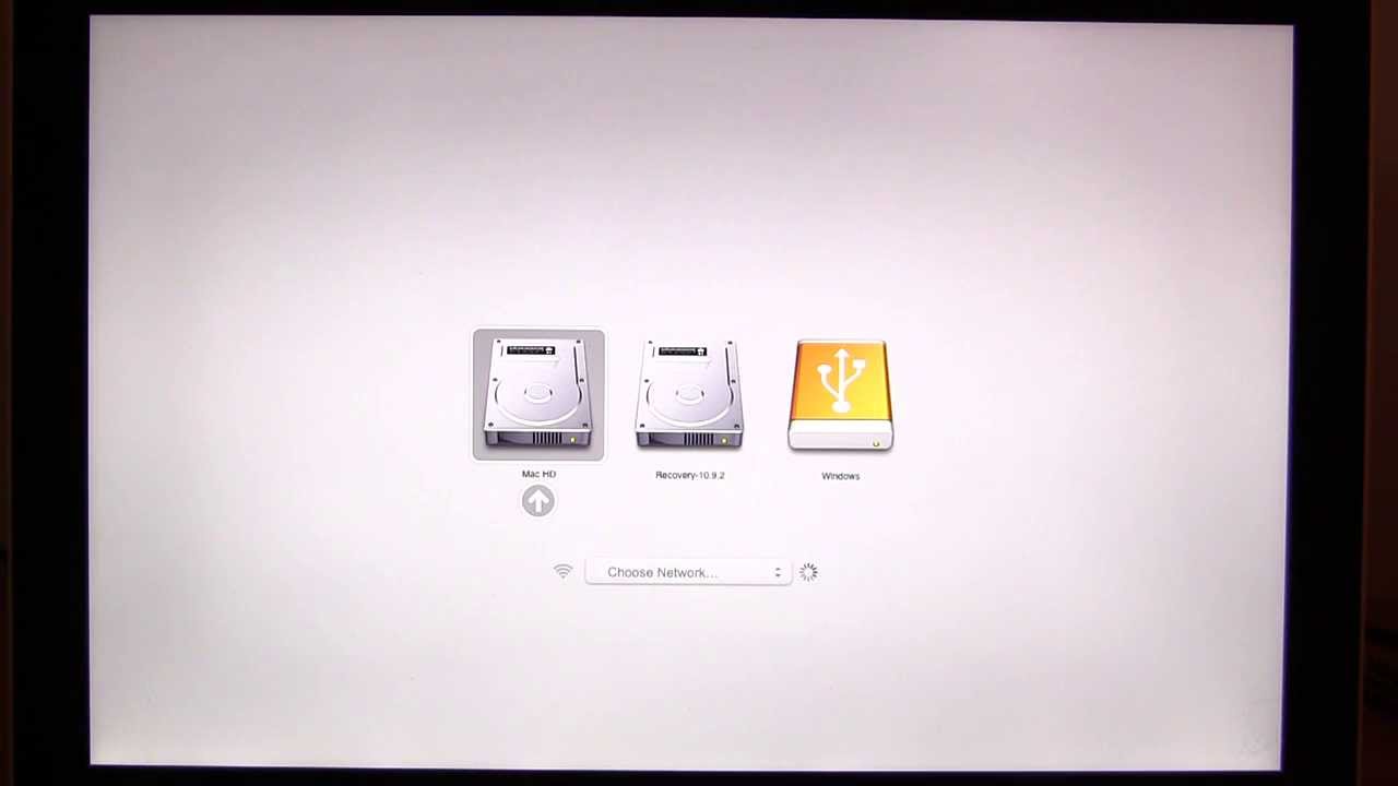 Booting mac os x from usb drivers